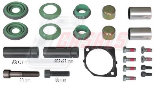 CASALS MD928 Repair Kit, brake caliper